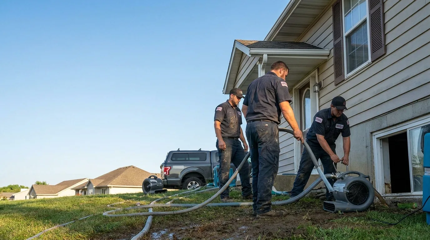 Water Removal in Round Top, TX near me